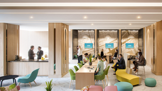 Campus Work Lounge